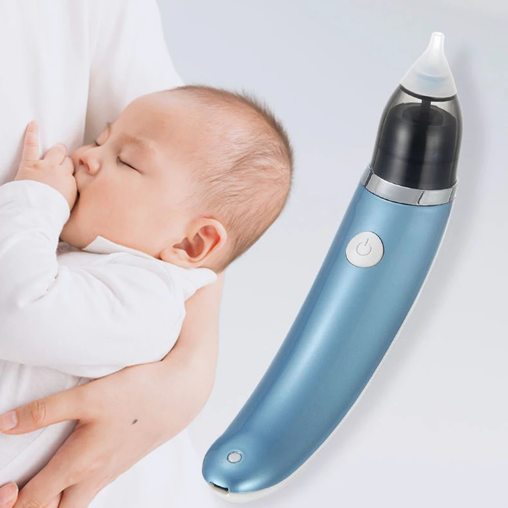 Aspirador Nasal el&eacute;ctrico para beb&eacute;, limpiador de nariz, succionador de beb&eacute; reci&eacute;n nacido, equipo de limpieza de nariz seguro e higi&eacute;nico-2