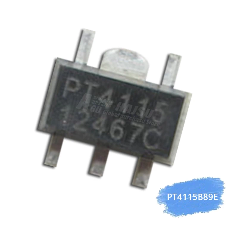 20 шт./лот Новинка PT4115 СОТ-89 4115 PT4115-89E Драйвер IC/понижающий преобразователь/светодиодный драйвер постоянного тока