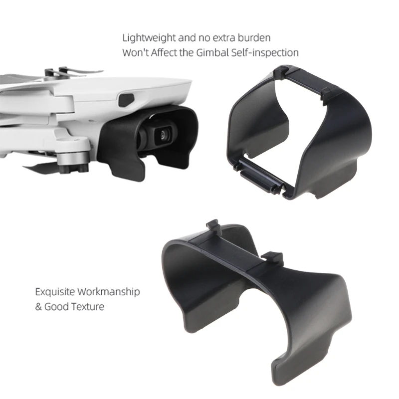 

Mini 2 Drone Anti-glare Camera Lens Hood Gimbal Lens Cover Sunshade Protective Shell for -DJI Mavic Mini 2 Drone Accessories