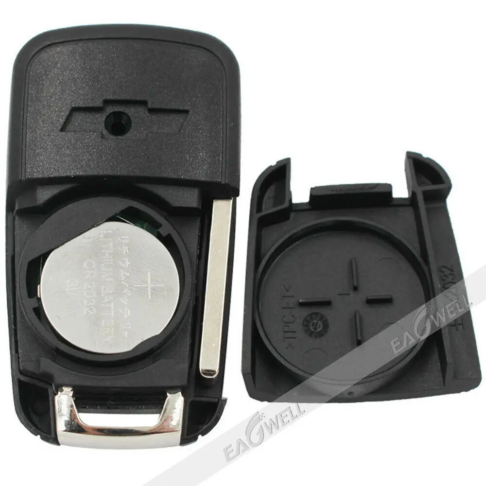 4x 3 кнопки автомобильный пульт дистанционного ключа костюм для Chevrolet Cruze Aveo Orlando