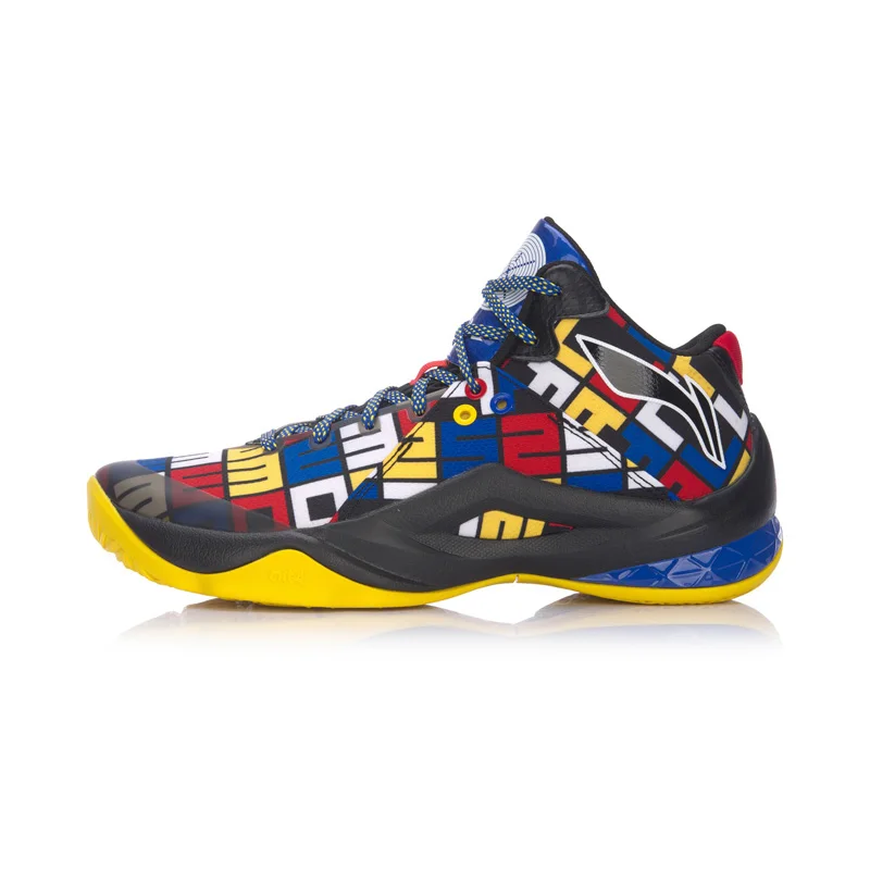 ABAM013-5B Li-Ning мужские все в команде 4 Уэйд профессиональные баскетбольные кроссовки Подушка дышащая подкладка облако Спортивная обувь Кроссовки ABAM013 XYL290 - Цвет: ABAM013-5B