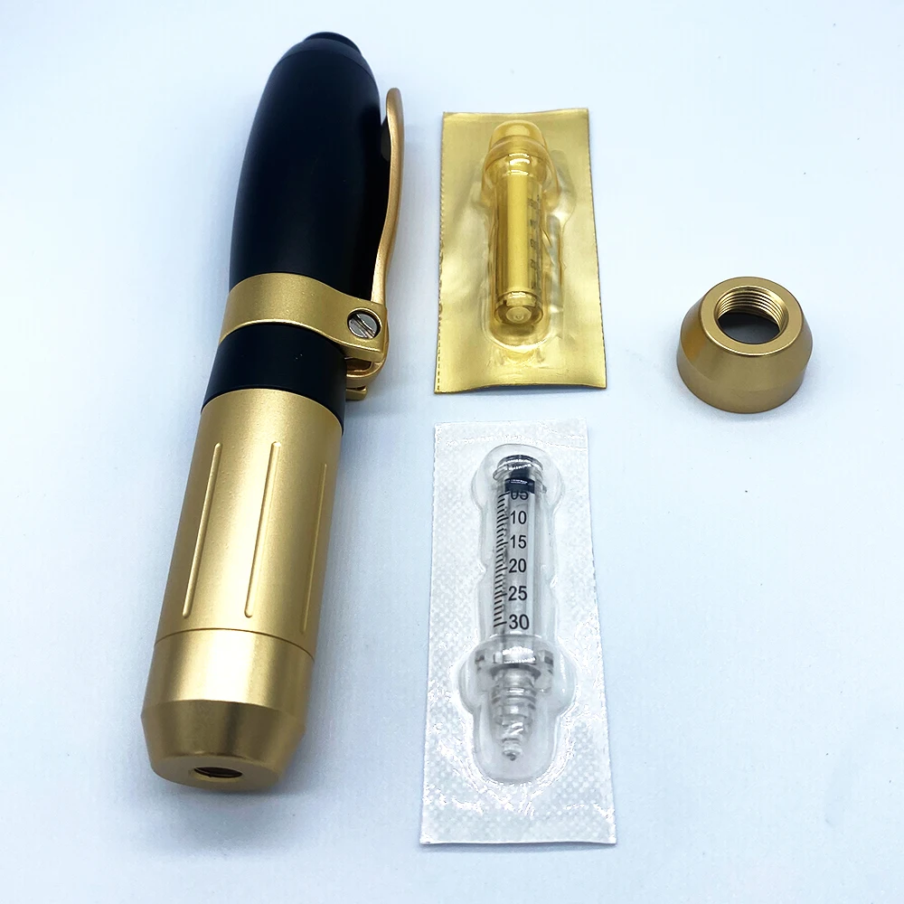 High Pressure Hyaluronic Pen 2 In 1 Hyaluron Injection for Anti Wrinkle Lifting Lip Gun 0.3ml &ampamp0.5ml Head Beauty | Красота и