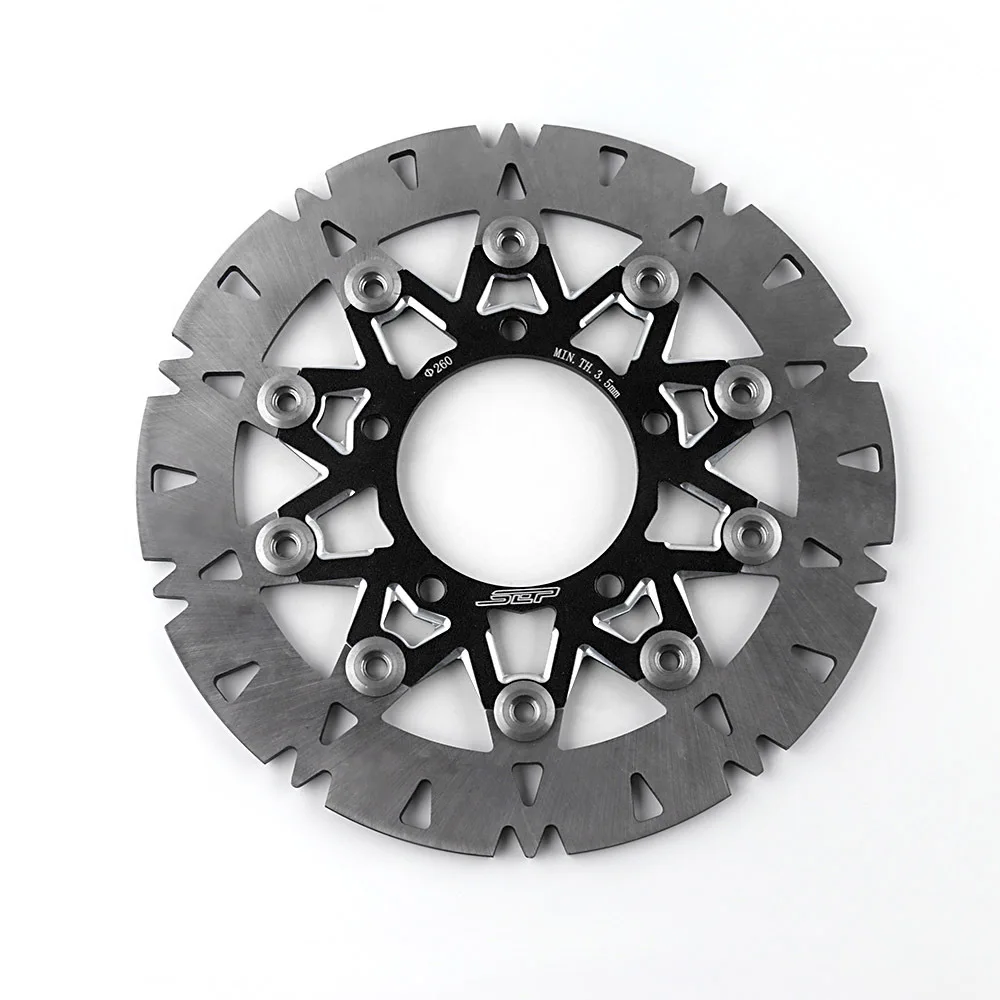 Вилка переднего колеса 260 мм дисковый тормоз центральный замок ротора для Yamaha BWS X