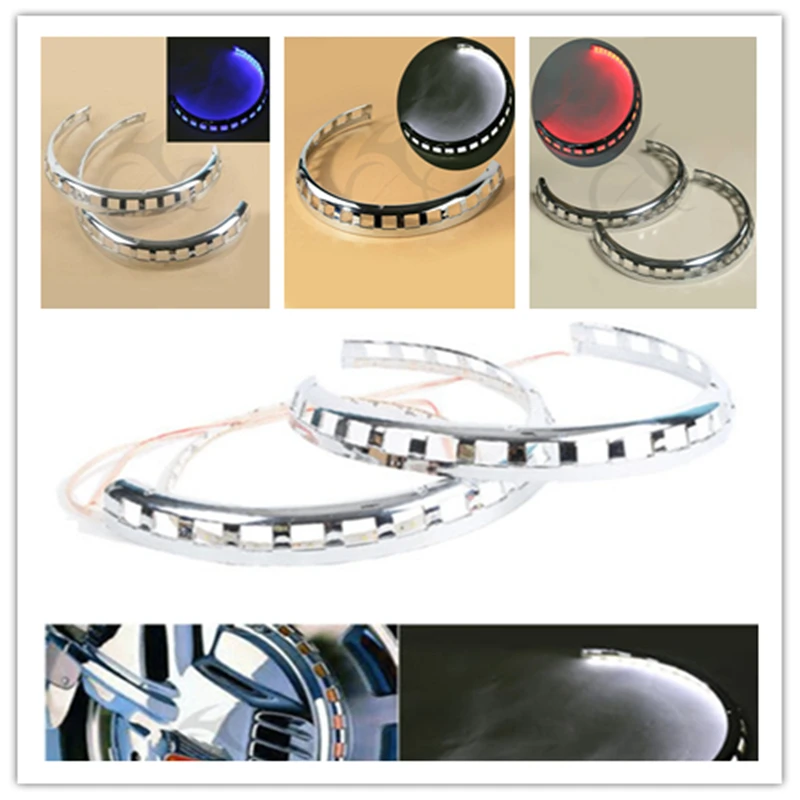 Ротор тормозов мотоцикла покрывает кольцо огня для Honda GL1800 2001 2017 F6B 13 2017|Накладки и