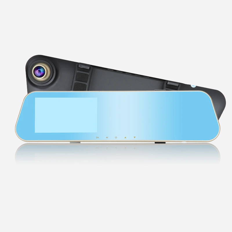 Odare Full HD 1080P Автомобильная Dvr камера Авто 4 3 дюймов зеркало заднего вида цифровой