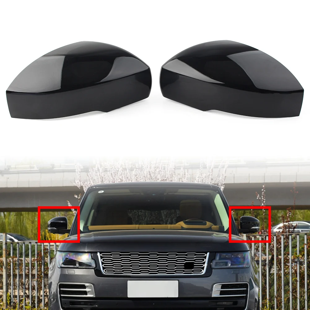 1 пара крышек для автомобильного зеркала заднего вида из АБС-пластика Land Range Rover