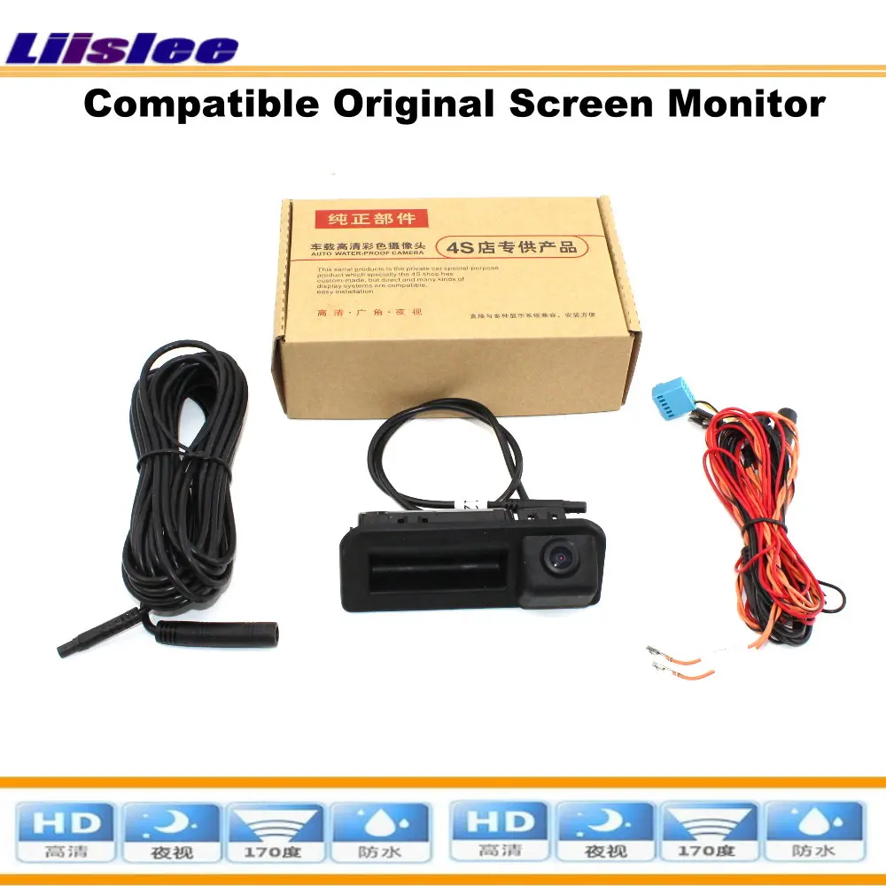 Автомобильная камера заднего вида с интеллектуальным изображением трека для VW