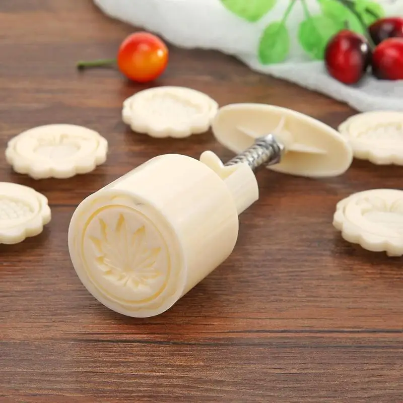 DIY Cookie Mold Fruit Print Hand Pressed Flower Fondant Cutters BIscuit Candy Mould Kitchen Festival Baking Tool |