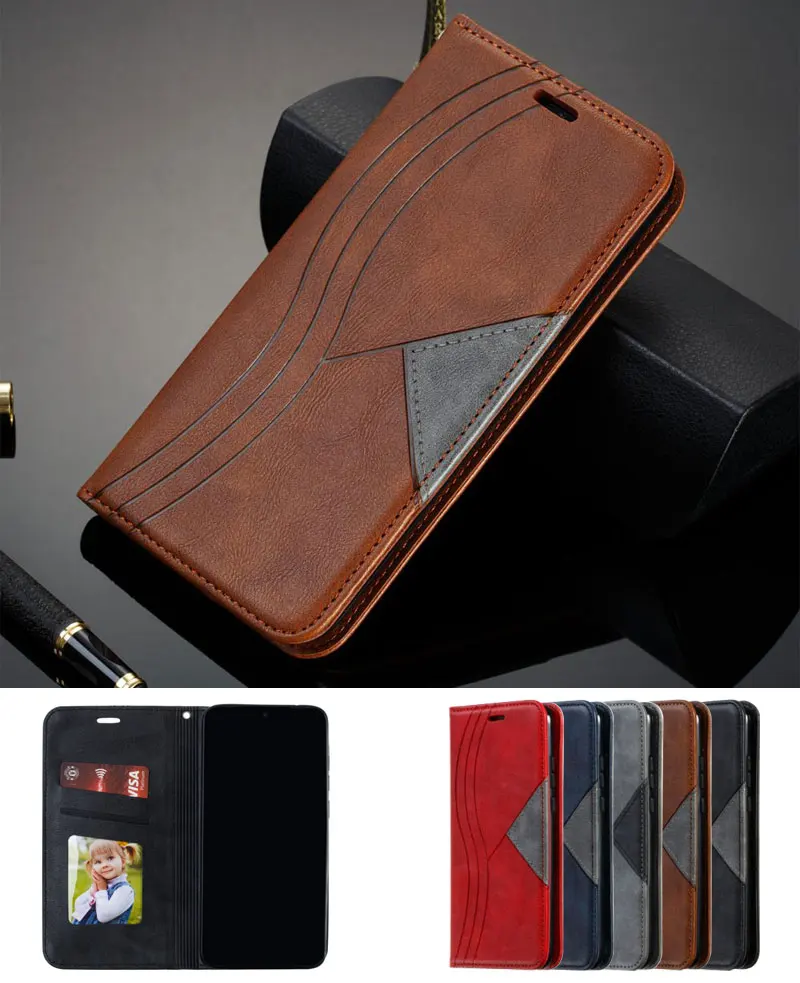 Кожаный чехол с откидной крышкой для Xiaomi Redmi Note 8 T магнитный Бумажник телефона Pro 8A