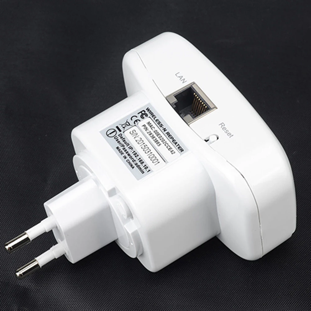 

Repeater AP Range EU Plug WiFi 802.11n 300M Router Extender Signal Booster 2.4 GHz WLAN Networks