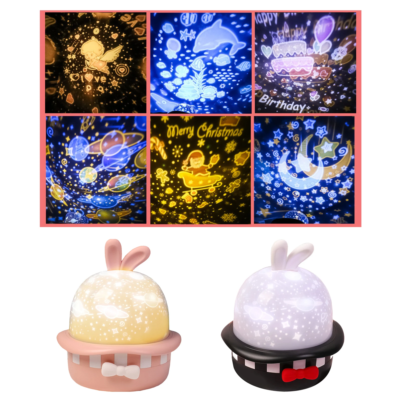 

Baby Night Light Moon Star Projector 360 Degree Rotation for Men Women Gifts