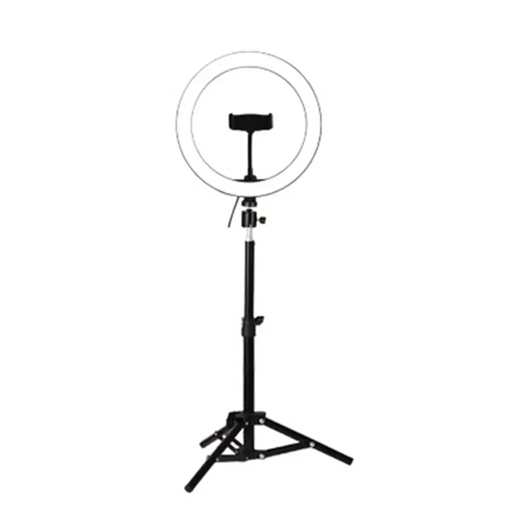 Кольцевой светильник со штативом регулируемая светодиодная лампа 26 см для
