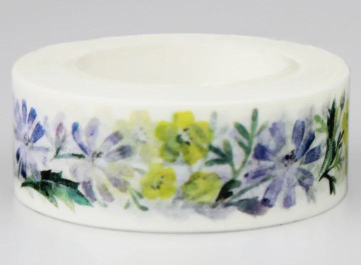 

15mmx10m yellow flower decorative tape(1piece)
