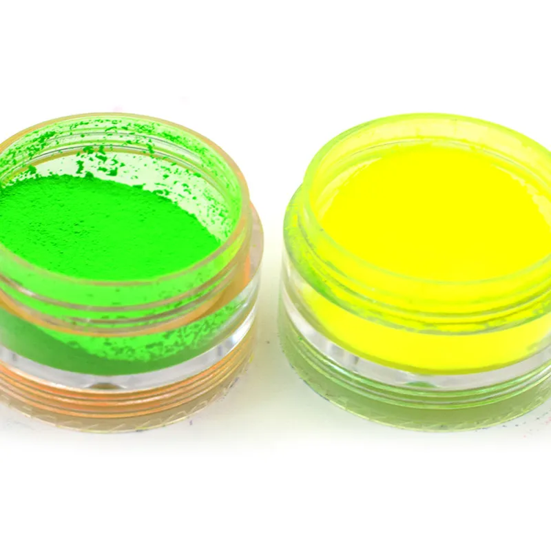 Водостойкие стойкие разноцветные неоновые блестящие тонкие Порошковые