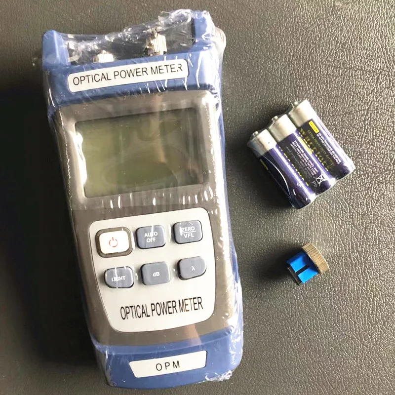 2 в 1 волоконно-оптический Мощность метр с 10 км лазерный источник прибор для