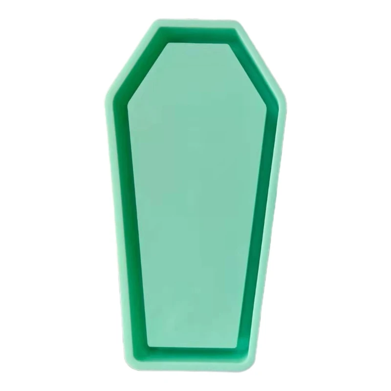

Coffin Box Epoxy Resin Mold Storage Case Silicone Mould DIY Crafts Polymer Clay Jewelry Container Making Tool