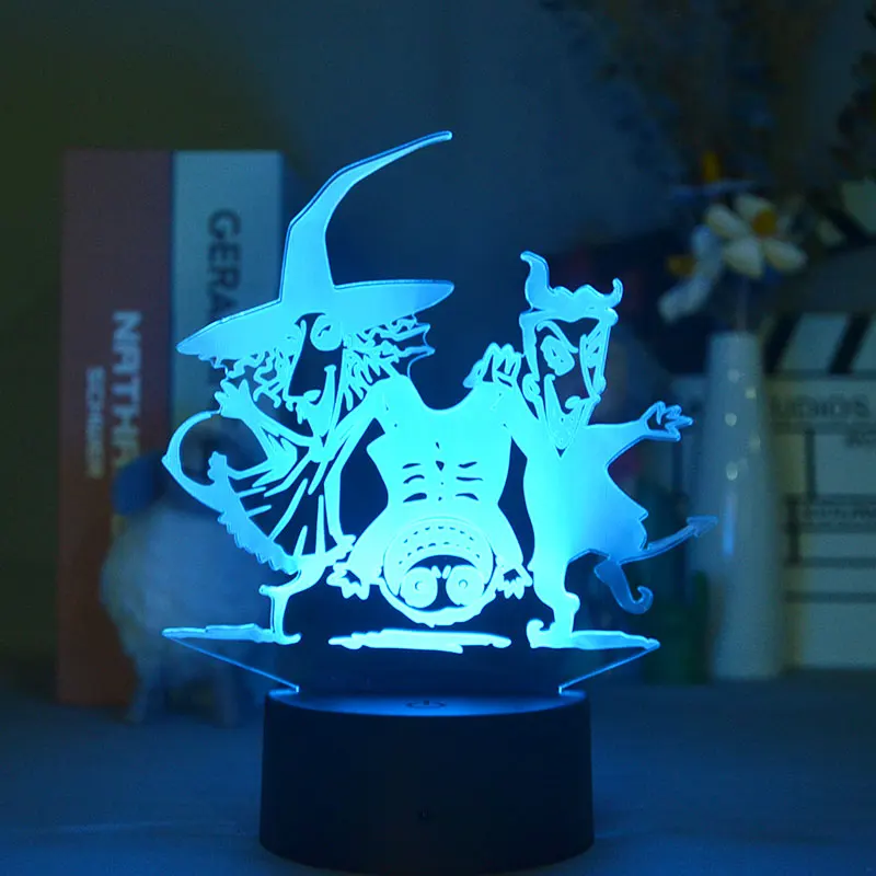 

3D Kids Night Light Hooded Man Smart Phone Control Leds Young Children's Gift Home Decorations Cute Lamparas Switch Atmosphere