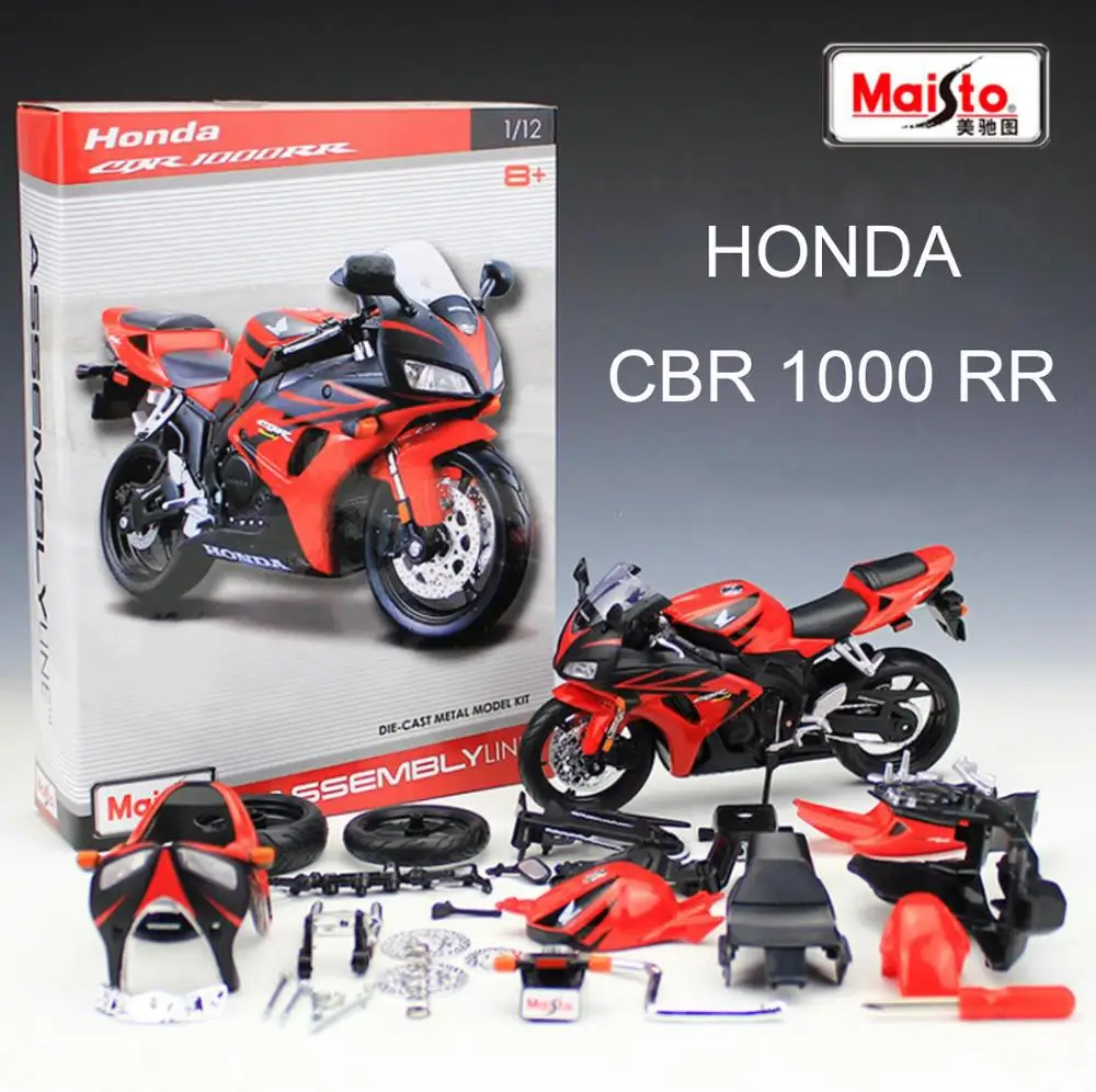Коллекционные модели гоночных мотоциклов Maisto в масштабе 1/12 1:12 для мальчиков 1000 RR