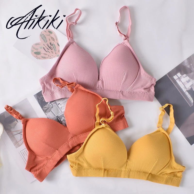 Глубокий V кружева бюстгальтер без косточек Bralette Bralett сексуальное женское белье мягкое Лифчики без швов короткий топ, б