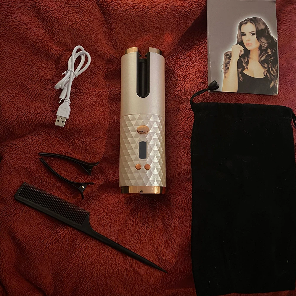 

Professional Hair Curling Iron Automatic Perm Splint Ceramic Hair Curler Professional Hair Waver Styling Tools Hair Styler Wand