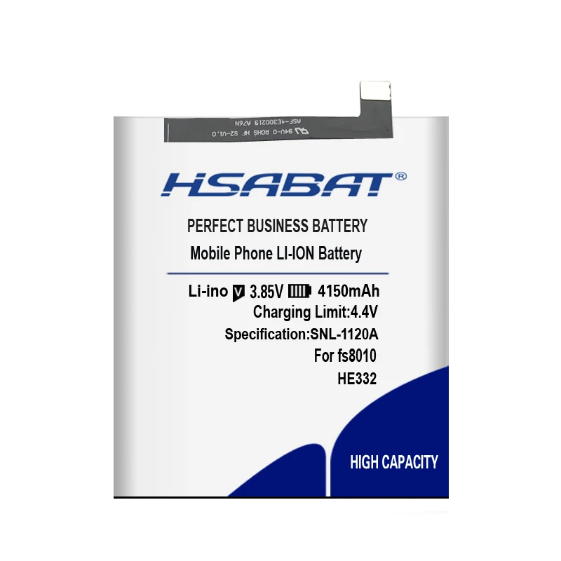 HSABAT 4150 мАч HE332 Аккумулятор для SHARP S2 FS8010 AQUOS S2