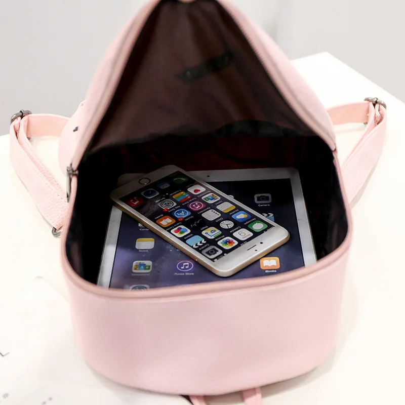 

New Trend Female Backpack Summer Small Women Backpack Candy Color Student Shoulder Bags Female Teenager Girls Cute School Bags