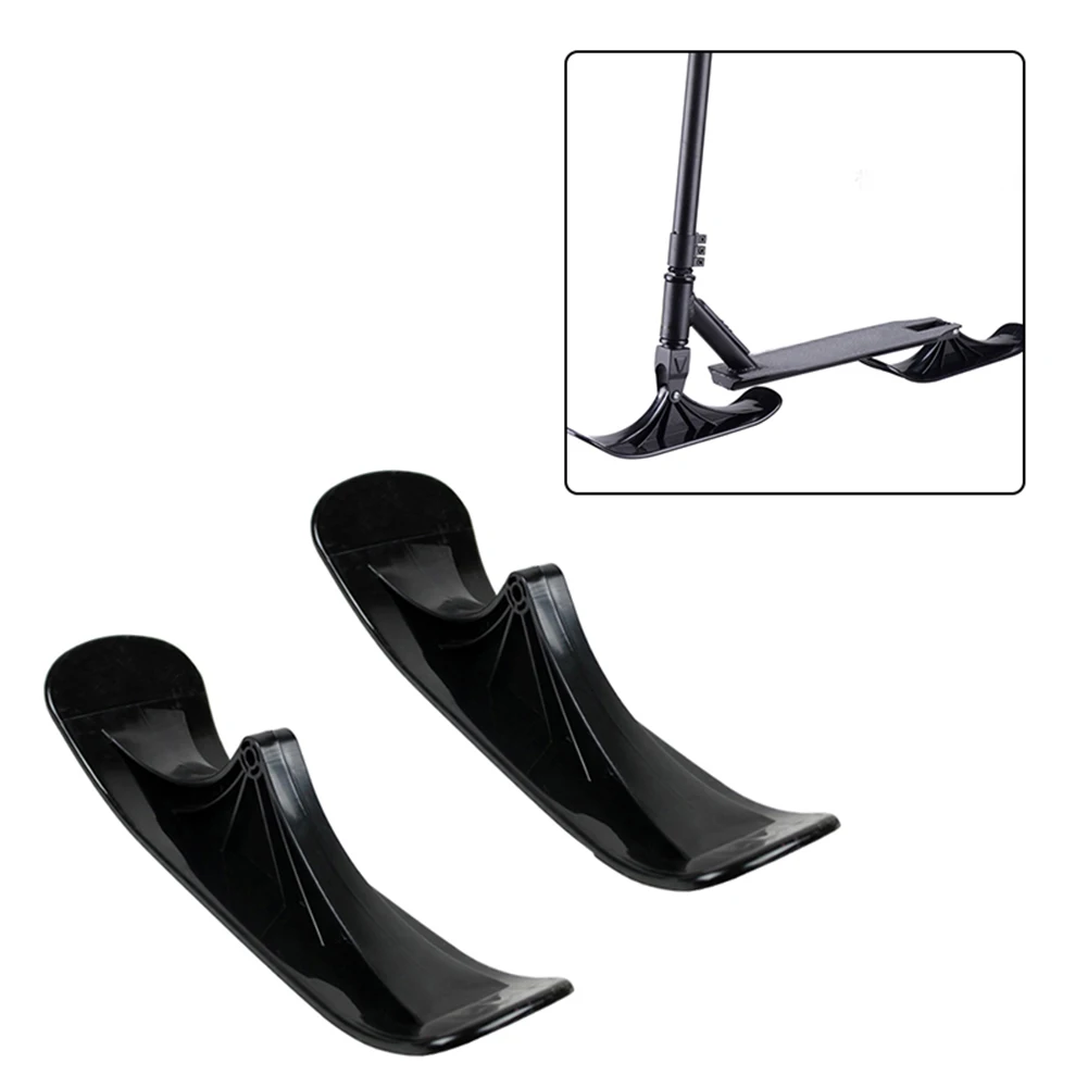 2Pcs Ski Sleigh Accessories Winter Snow Scooter Sled Children's Dual-use Two-in-one Two Wheels Riding Tyre Parts | Спорт и