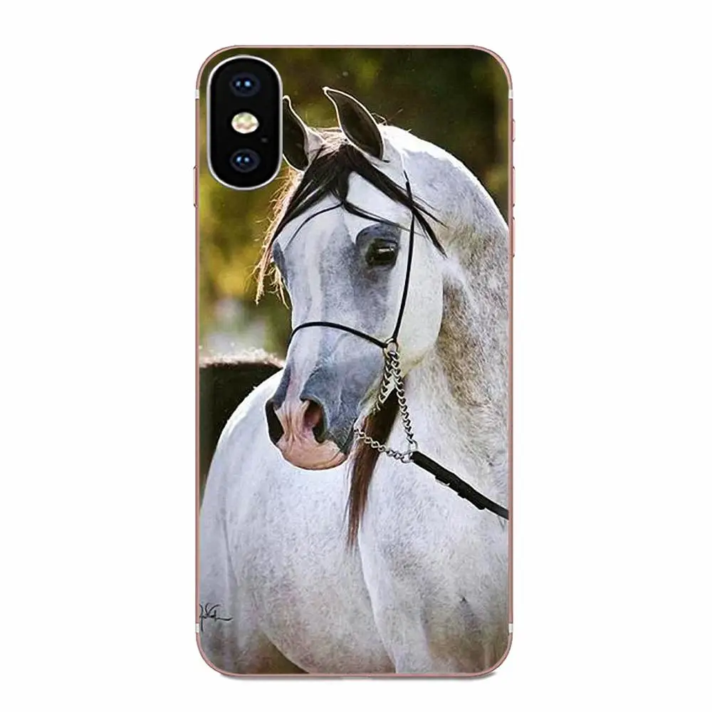 Акварель лошадь лошади Бег для Galaxy J1 J2 J3 J330 J4 J5 J6 J7 J730 J8 2015 2016 2017 2018 мини Pro ТПУ