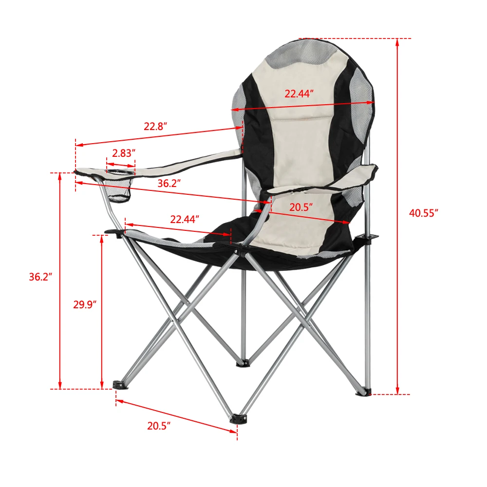 저렴한 미국 주식 Foldable 중간 야영 의자 휴대용 경량 옥외 정원 BBQ 하이킹 좌석 접히는 어업 의자 Ultralight