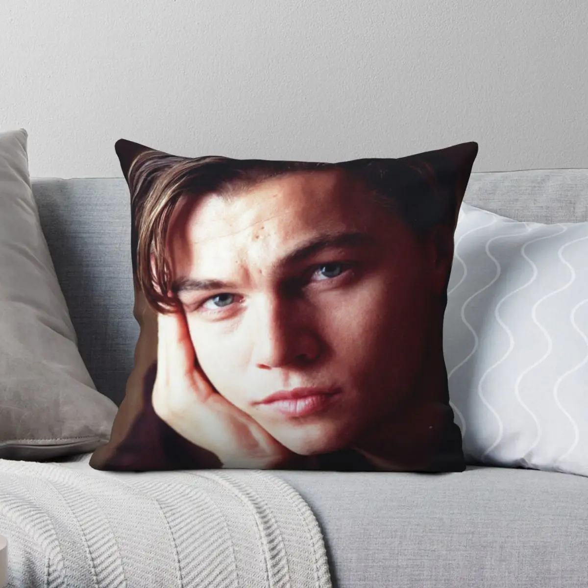 

Наволочка из полиэстера и льна, 45 х45