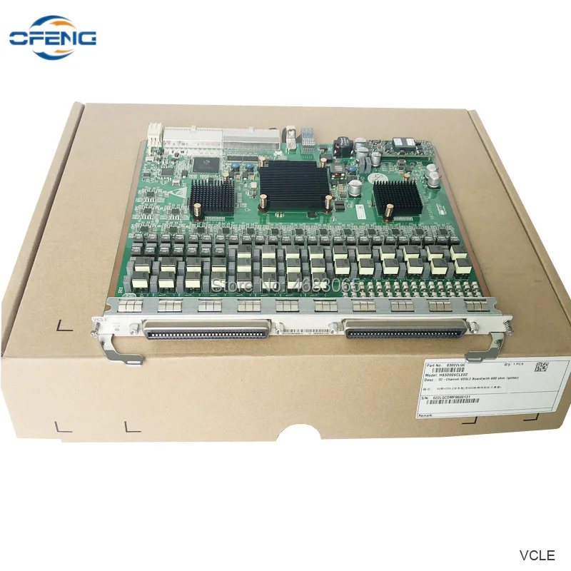 Бесплатная доставка Huawei VCLE H83D00VCLE02 32-канальный VDSL2 доска (с 600 Ом Splitter) для MA5616 MA5818 OLT