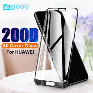 200D Protective Glass on For Huawei P20 P30 Lite P30 P20 Pro P Smart Tempered Screen Protector Glass in USA (United States)