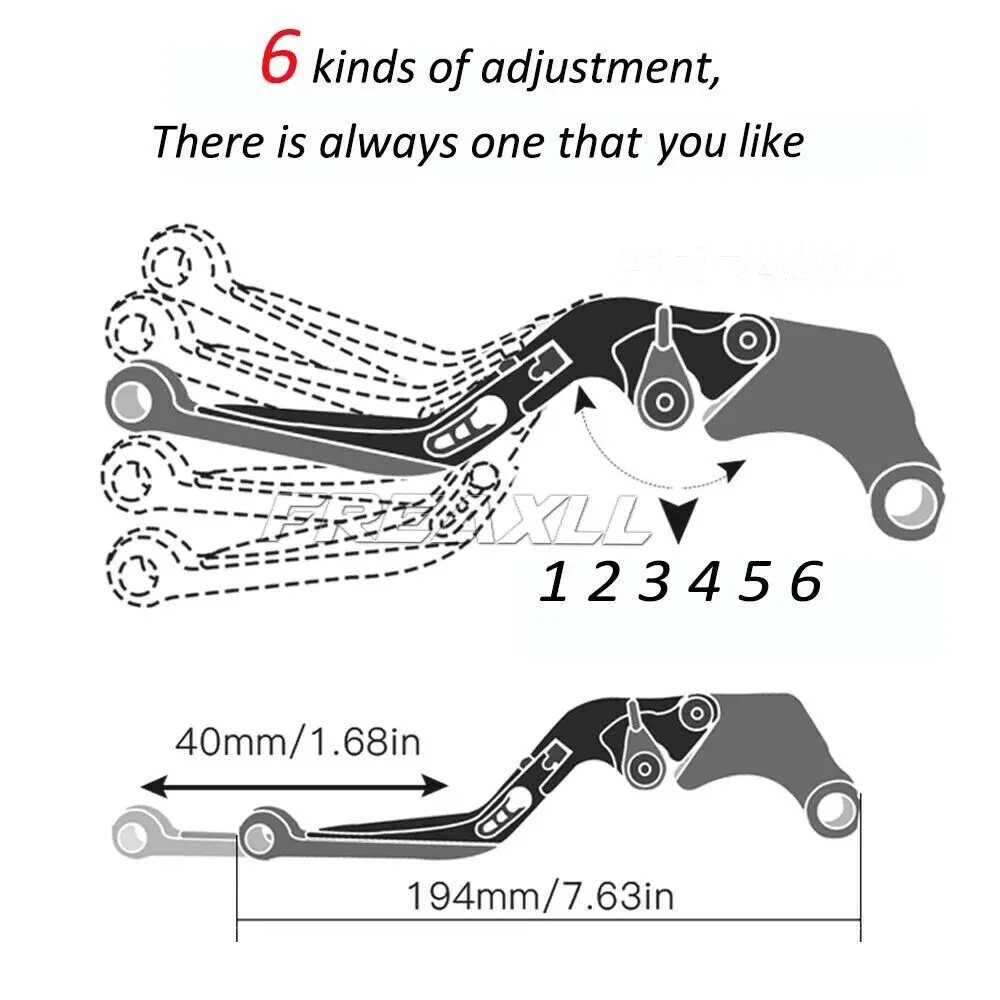 

For HONDA VFR1200 VFR1200F 2010-2017 Motorcycle Brake Clutch Levers Handle Bar Grips Handlebar brake clutch handle