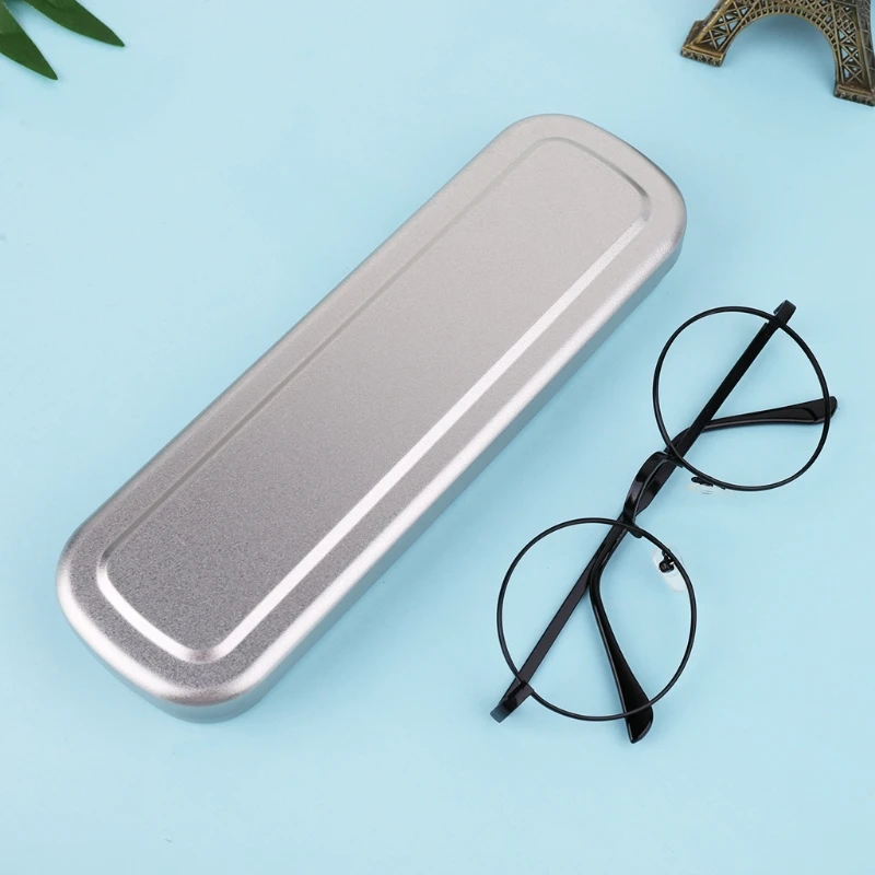 

C5AB Iron Pen Case Portable Pencil Box Student Stationery Storage Office Supply