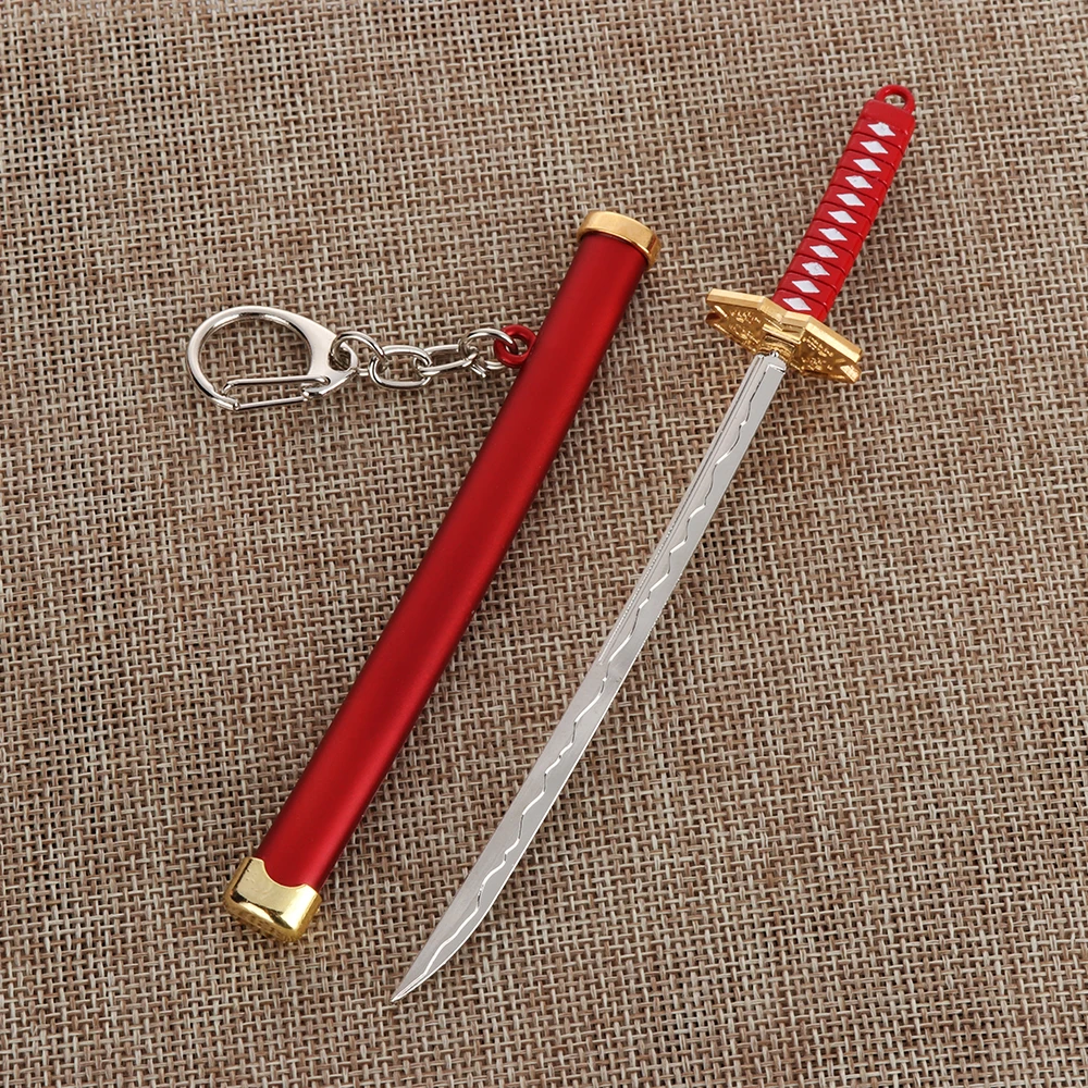 Брелок самурайский брелок в виде меча креативный с ножнами уникальная модель