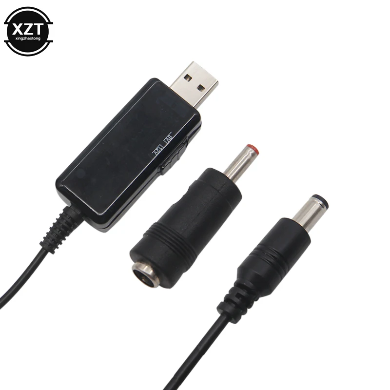 USB кабель для преобразователя постоянного тока с 5 В на 9 в 12 регулируемое