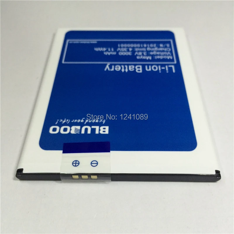 YCOOLY 100% оригинальный аккумулятор BLUBOO Maya 3000 мАч 5 дюйма MTK6580A Мобильные аксессуары