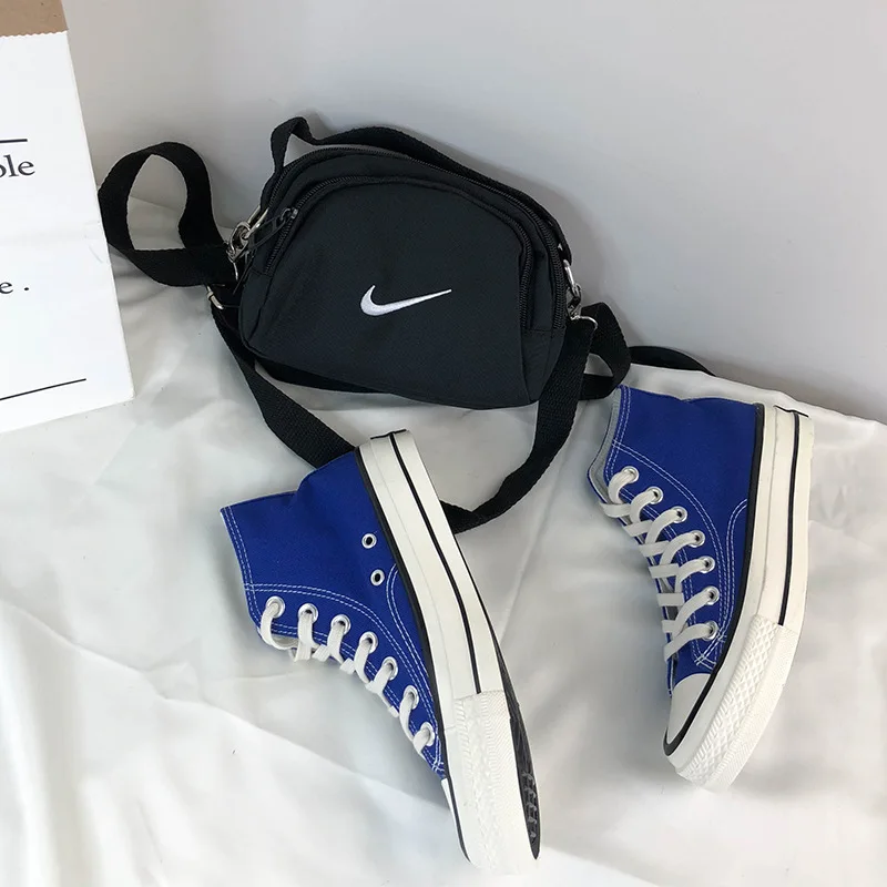 Женские парусиновые туфли с высоким берцем классического размера плюс 43 пара