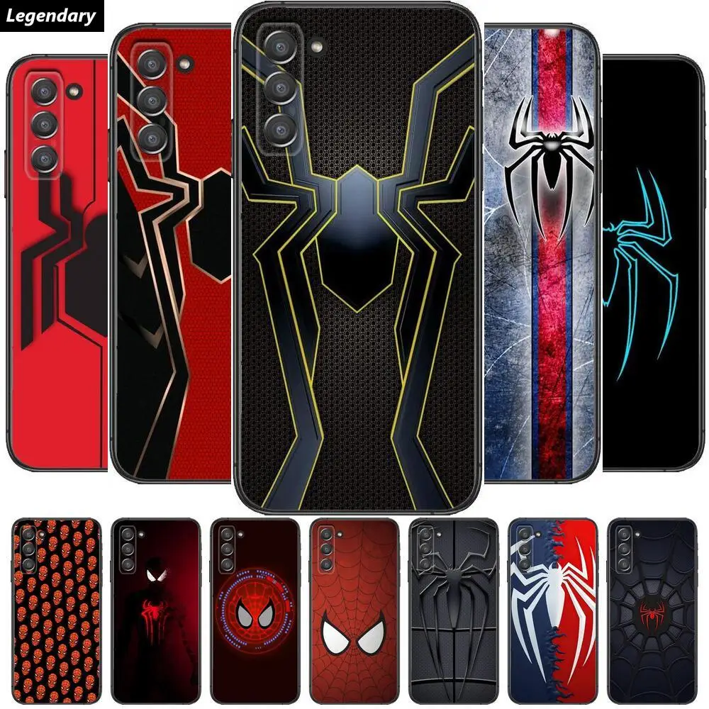 

Spider man logo Phone cover hull For SamSung Galaxy s6 s7 S8 S9 S10E S20 S21 S5 S30 Plus S20 fe 5G Lite Ultra Edge
