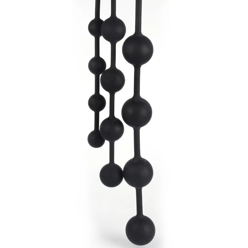 Анальная пробка Силиконовые анальные шарики эротическая игрушка большая бусины