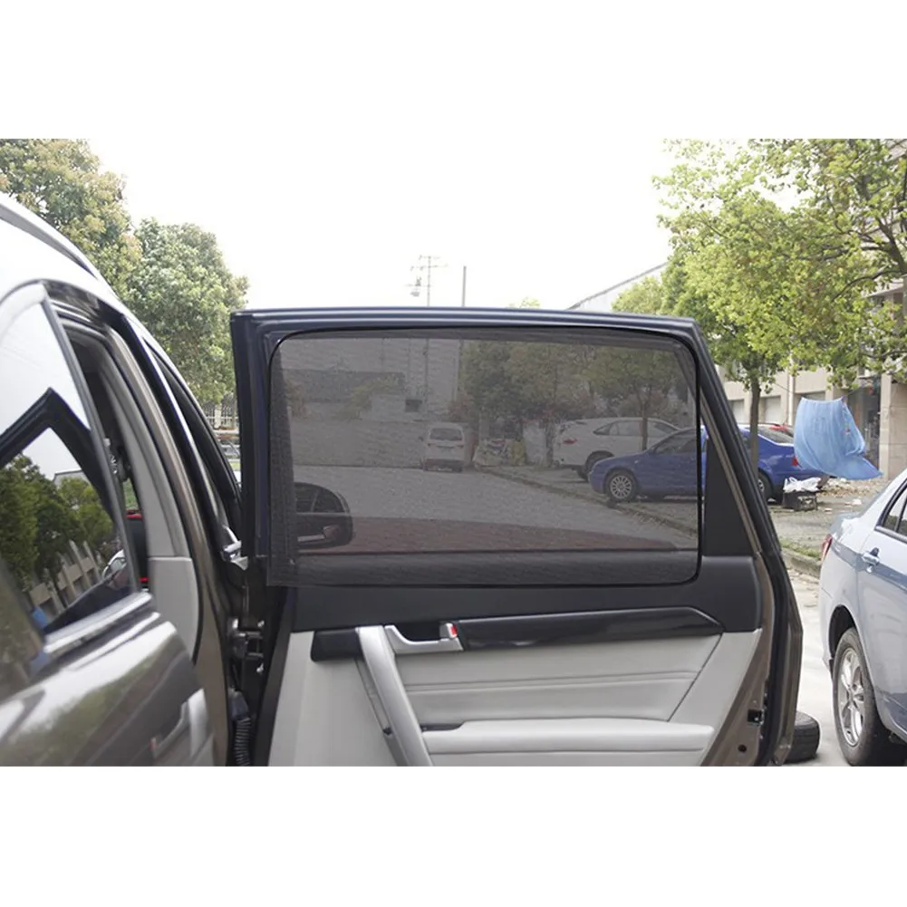 

Magnetic Car Sun Shade UV Protection Car Curtain Side Window Sunshade Cover Mesh Sun Visor Car Accessories