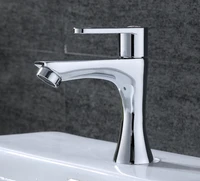 refined copper body single cold basin faucet washbasin basin faucet lm 2101