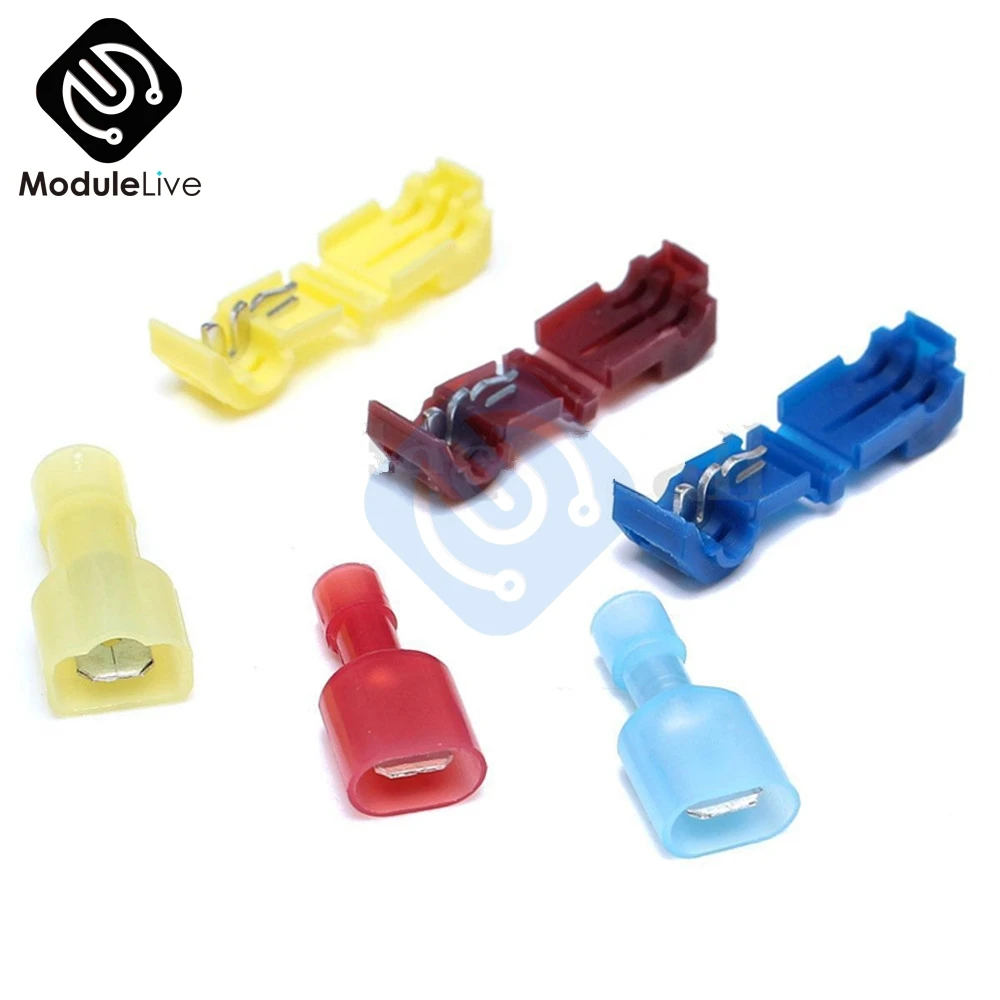 1 Набор 60 шт. автомобильный аудио Быстрый сращивания обжимной терминал и Мужской