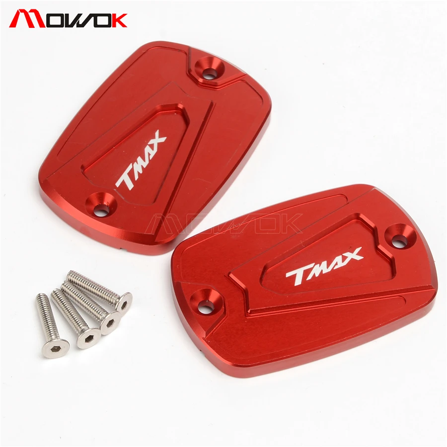 Пара черный цвет аксессуары для мотоциклов тормозной бак крышка YAMAHA TMax 500 530|yamaha