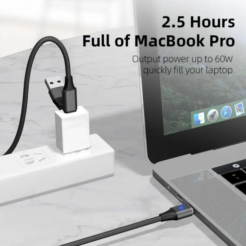 Магнитный кабель передачи данных PD60W четырехв-1 для мобильного телефона