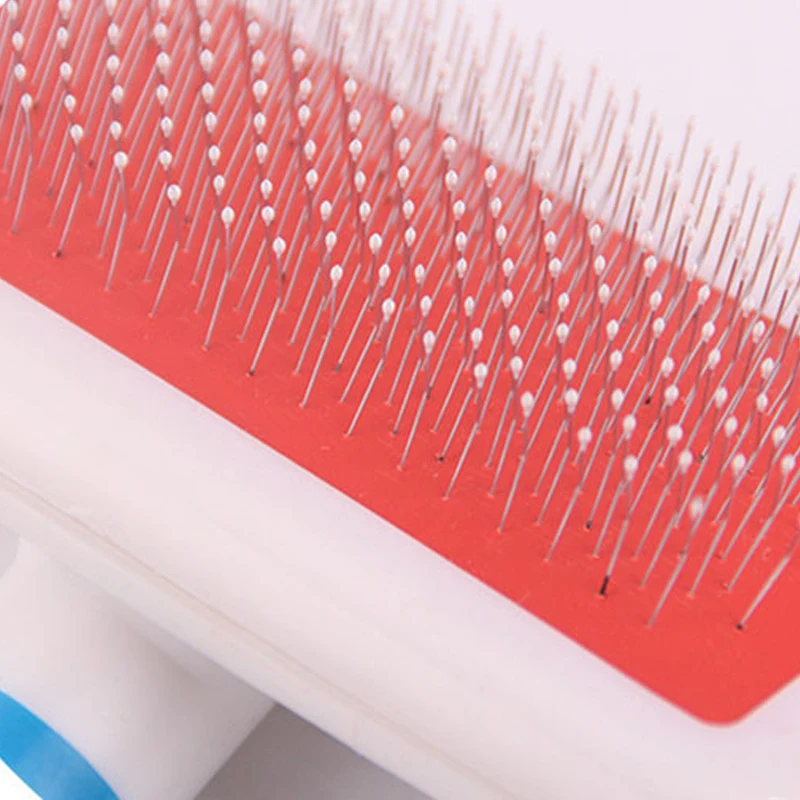 

Pet Cleaning Supplies Dog Hair Finishing Comb Cats Accessories Hair Tools Plastic White Close-tooth Comb To Remove Floating Hair
