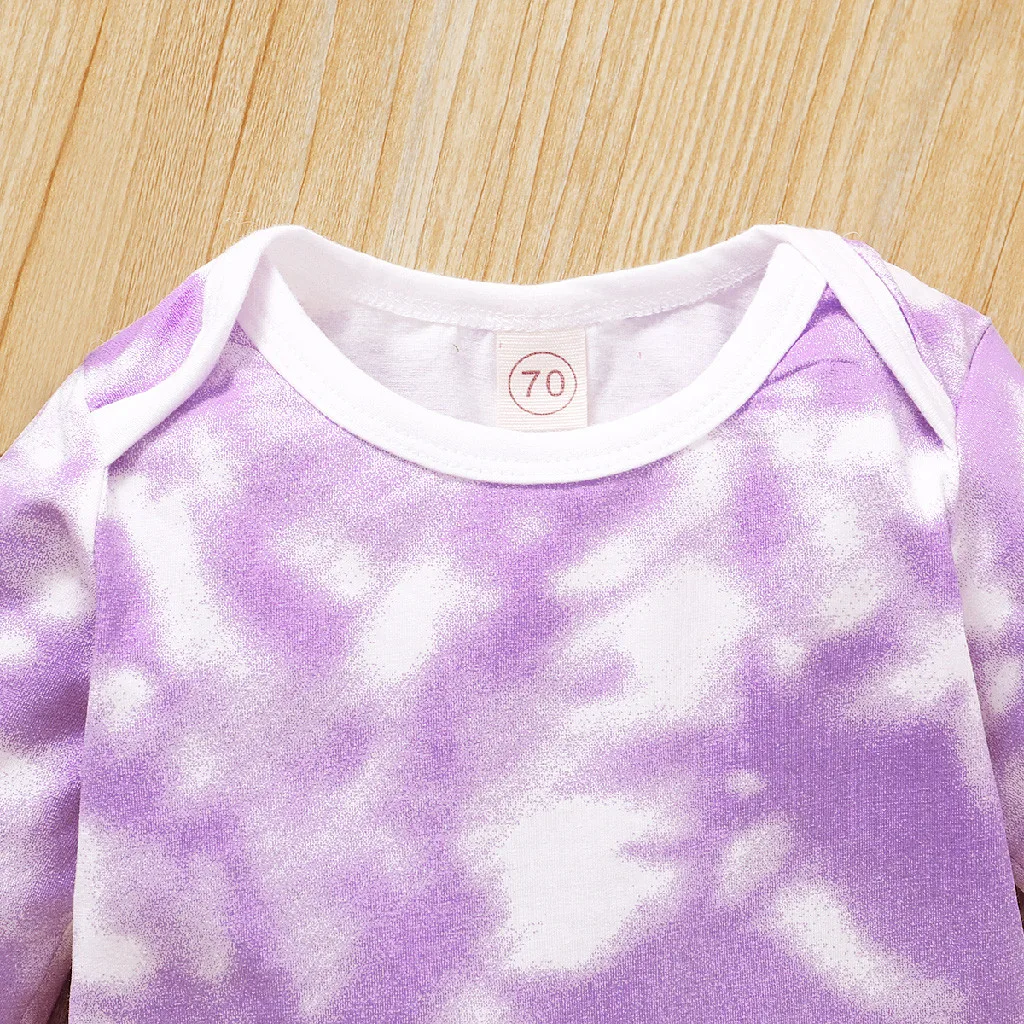 Комплекты одежды для малышей на Возраст 3-18 месяцев Осенние радужные комбинезоны