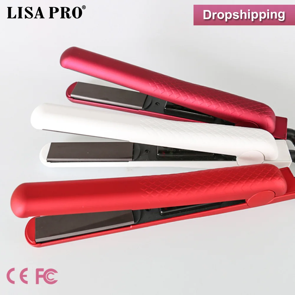 Lisapro новый электронный керамический быстрый выпрямитель для волос Портативный
