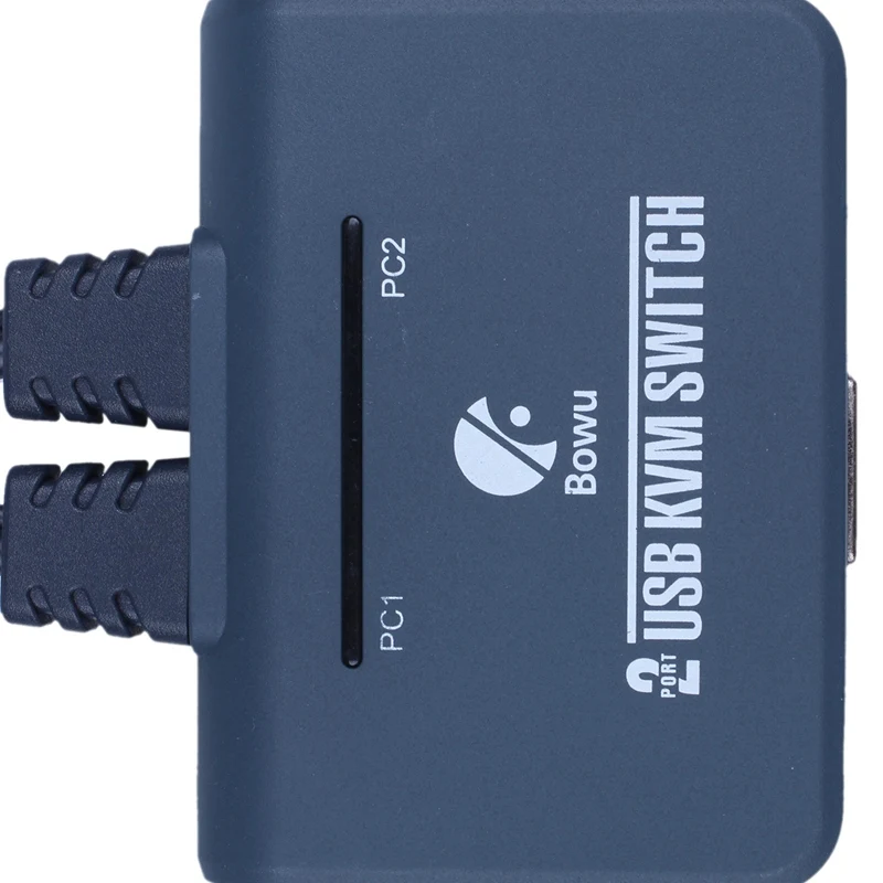 2 порта Usb 0 в 1 выход Dvi Kvm переключатель коробка с аудио видео кабелем для монитора
