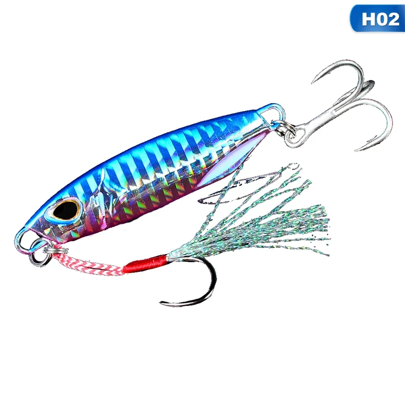 Железная пластина ведущая рыбу длинный выстрел металлическая приманка Luya